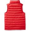 imageAmazon Essentials Boys and Toddlers Lightweight WaterResistant Packable Hooded Puffer VestRed