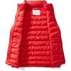 imageAmazon Essentials Boys and Toddlers Lightweight WaterResistant Packable Hooded Puffer VestRed