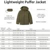 imageAmazon Essentials Boys and Toddlers Lightweight WaterResistant Packable Puffer JacketBlack