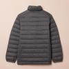 imageAmazon Essentials Boys and Toddlers Lightweight WaterResistant Packable Puffer JacketDark Grey