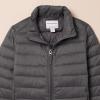 imageAmazon Essentials Boys and Toddlers Lightweight WaterResistant Packable Puffer JacketDark Grey
