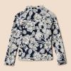 imageAmazon Essentials Boys and Toddlers Long Sleeve Rashguard TShirtNavy Folk Floral