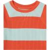 imageAmazon Essentials Boys and Toddlers LongSleeve Knit Thermal TShirt Pack of 3BurgundyGreyOrange Rugby Stripe