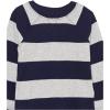 imageAmazon Essentials Boys and Toddlers LongSleeve Knit Thermal TShirt Pack of 3Dark GreyGrey Rugby StripeWhite