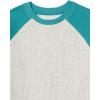imageAmazon Essentials Boys and Toddlers LongSleeve Knit Thermal TShirt Pack of 3Dark Turquoise Green TigerGreyLight Olive