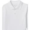 imageAmazon Essentials Boys and Toddlers LongSleeve Pique Polo Shirts MultipacksWhite