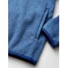imageAmazon Essentials Boys and Toddlers Polar Fleece QuarterZip Pullover JacketBlue Heather