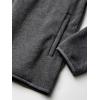 imageAmazon Essentials Boys and Toddlers Polar Fleece QuarterZip Pullover JacketCharcoal Heather