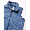 imageAmazon Essentials Boys and Toddlers Polar Fleece VestBlue Heather