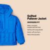 imageAmazon Essentials Boys and Toddlers Quilted Pullover JacketBright Blue