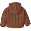 imageAmazon Essentials Boys and Toddlers Quilted Pullover JacketDeep Brown