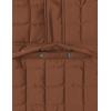 imageAmazon Essentials Boys and Toddlers Quilted Pullover JacketDeep Brown