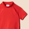 imageAmazon Essentials Boys and Toddlers Short Sleeve Rashguard TShirtBright Poppy Red