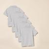 imageAmazon Essentials Boys and Toddlers ShortSleeve School Uniform Pique Polo Shirts MultipacksGrey Heather