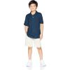 imageAmazon Essentials Boys and Toddlers ShortSleeve School Uniform Pique Polo Shirts MultipacksNavy