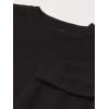 imageAmazon Essentials Boys and Toddlers Uniform Cotton Crewneck SweaterBlack