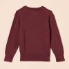 imageAmazon Essentials Boys and Toddlers Uniform Cotton Crewneck SweaterBurgundy