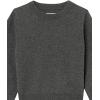imageAmazon Essentials Boys and Toddlers Uniform Cotton Crewneck SweaterCharcoal Heather