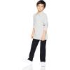 imageAmazon Essentials Boys and Toddlers Uniform StraightFit FlatFront Chino Khaki Pants MultipacksBlack