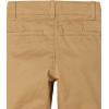 imageAmazon Essentials Boys and Toddlers Uniform StraightFit FlatFront Chino Khaki Pants MultipacksDark Khaki Brown