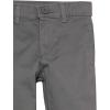 imageAmazon Essentials Boys and Toddlers Uniform StraightFit FlatFront Chino Khaki Pants MultipacksGrey