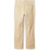 imageAmazon Essentials Boys and Toddlers Uniform StraightFit FlatFront Chino Khaki Pants MultipacksKhaki Brown