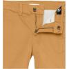 imageAmazon Essentials Boys and Toddlers Uniform Woven FlatFront Shorts Wrinkle Resistant Pack of 3Dark Khaki Brown