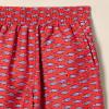 imageAmazon Essentials Boys and Toddlers Woven Board ShortLilac Red Crocodiles