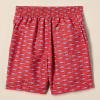 imageAmazon Essentials Boys and Toddlers Woven Board ShortLilac Red Crocodiles