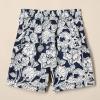 imageAmazon Essentials Boys and Toddlers Woven Board ShortNavy Folk Floral
