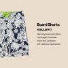 imageAmazon Essentials Boys and Toddlers Woven Board ShortNavy Folk Floral