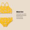 imageAmazon Essentials Girls and Toddlers Bikini SetGolden Yellow Beige Leopard