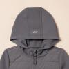 imageAmazon Essentials Girls and Toddlers Hooded FullZip Active JacketGrey