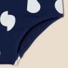 imageAmazon Essentials Girls and Toddlers Tankini SetDeep Blue Ivory Abstract Dots