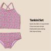 imageAmazon Essentials Girls and Toddlers Tankini SetLilac Hot Pink Posey Floral