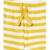 imageAmazon Essentials Unisex Babies Cotton PullOn Shorts  Discontinued Colors MultipacksEcruOliveWashed Teal Green Big CatsYellow Stripe