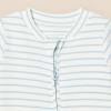 imageAmazon Essentials Unisex Babies Cotton ZipFront Footless Sleepsuit Pack of 3Dusty RoseDotsStripe