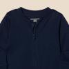 imageAmazon Essentials Unisex Babies Cotton ZipFront Footless Sleepsuit Pack of 3NavyStripeKoala