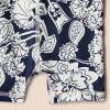 imageAmazon Essentials Unisex Babies LongSleeve OnePiece RashguardNavy Folk Floral