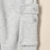 imageAmazon Essentials Unisex Kids and Toddlers Cargo Jogger MultipacksLight Grey HeatherDark Green