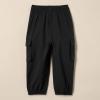 imageAmazon Essentials Unisex Kids and Toddlers Cargo Parachute PantBlack