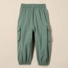 imageAmazon Essentials Unisex Kids and Toddlers Cargo Parachute PantDark Sage Green