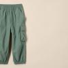 imageAmazon Essentials Unisex Kids and Toddlers Cargo Parachute PantDark Sage Green