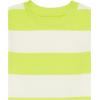 imageAmazon Essentials Unisex Kids and Toddlers Modern ShortSleeve TShirt Pack of 3Charcoal HeatherLime GreenWhite Rugby Stripe