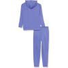 imageAmazon Essentials Unisex Kids and Toddlers Modern Sweat Set Pack of 2Purple Blue