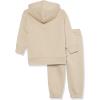 imageAmazon Essentials Unisex Kids and Toddlers Modern Sweat Set Pack of 2Tan