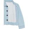 imageAmazon Essentials Unisex Kids and Toddlers Relaxed Fit Denim Chore JacketLight Denim Blue
