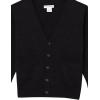 imageAmazon Essentials Unisex Kids and Toddlers Uniform Cotton Cardigan Sweaters Pack of 2Black