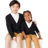 imageAmazon Essentials Unisex Kids and Toddlers Uniform Cotton Cardigan Sweaters Pack of 2Black