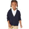 imageAmazon Essentials Unisex Kids and Toddlers Uniform Cotton Cardigan Sweaters Pack of 2Navy